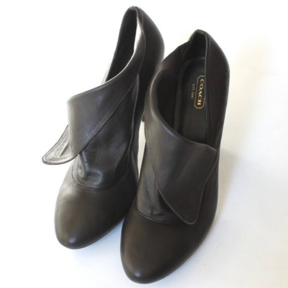 Authentic Vintage Coach leather Booties - Picture 6 of 7